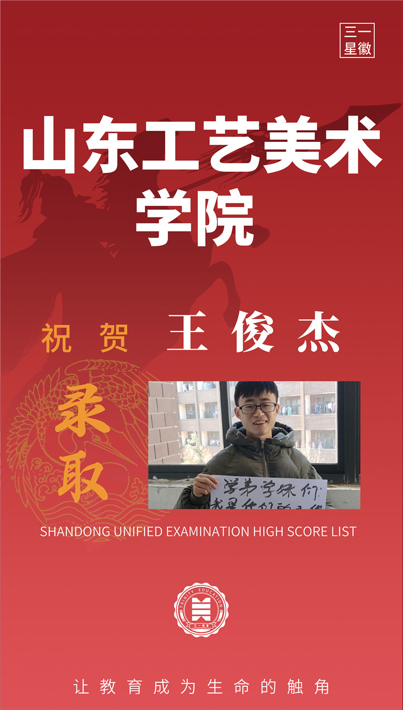 山东工艺美术学院王俊杰