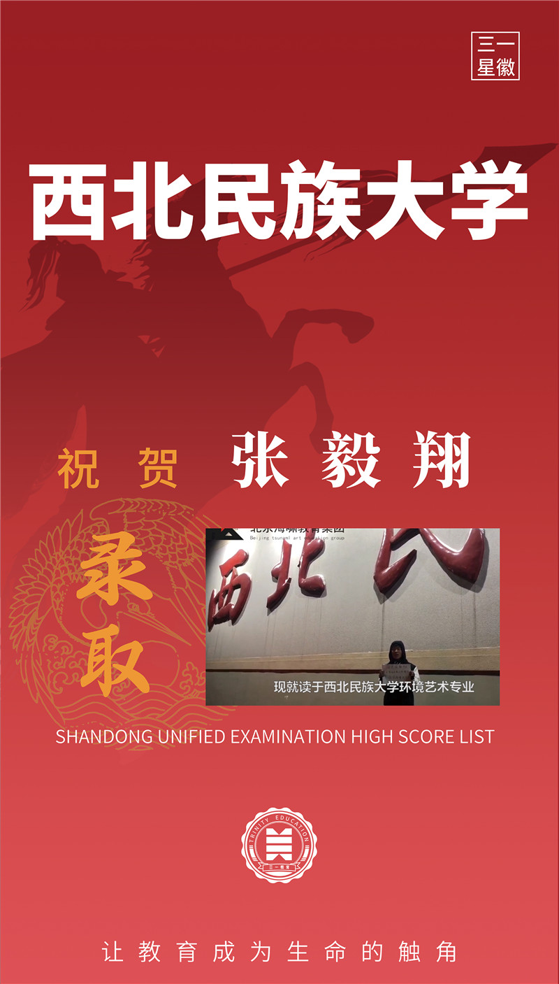 西北民族大学张毅翔